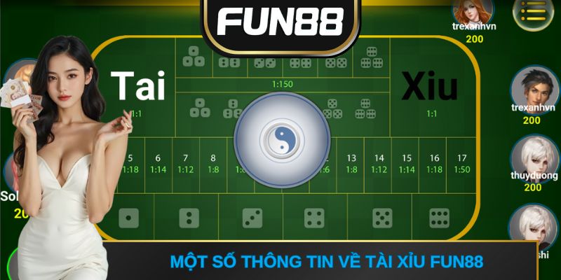 Một số thông tin về tài xỉu FUN88