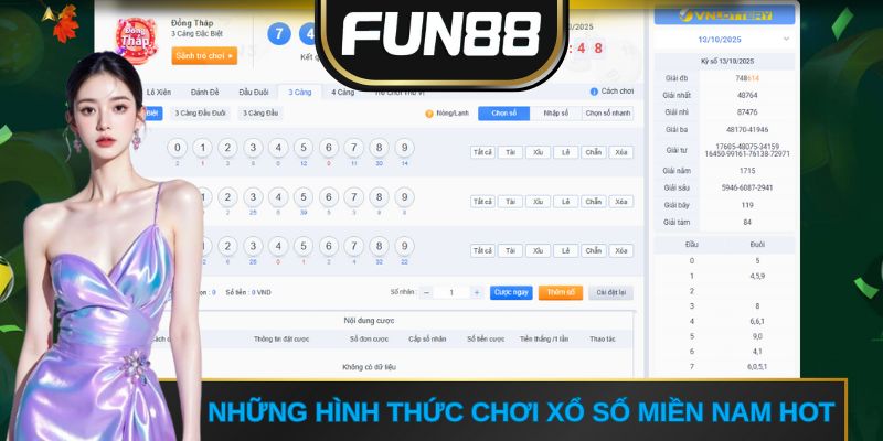 Những hình thức chơi xổ số miền Nam hot