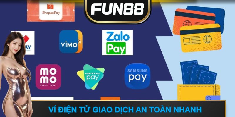 Ví điện tử giao dịch an toàn nhanh